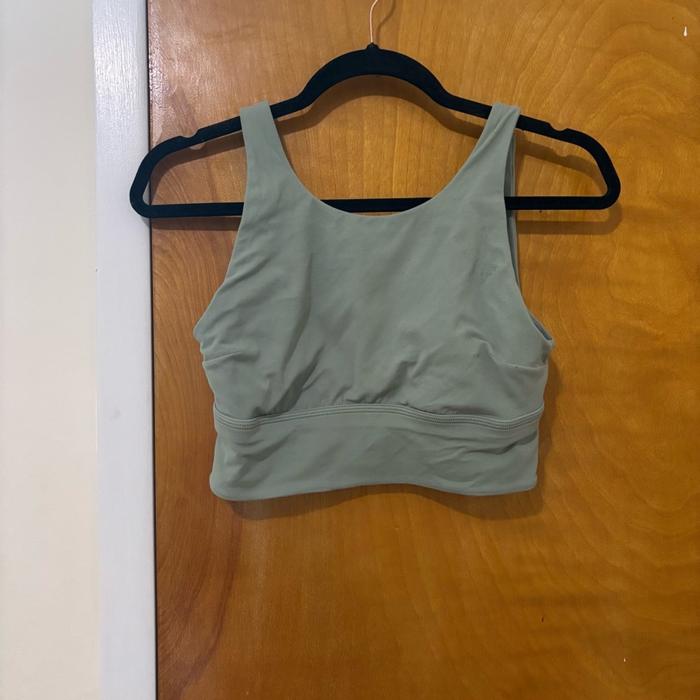 Olive Green Sports Bra size 8